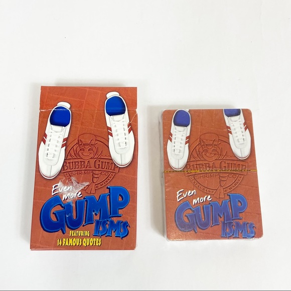 Bubba Gump Shrimp Co. Gumpisms Playing Cards 2015 - Picture 1 of 5